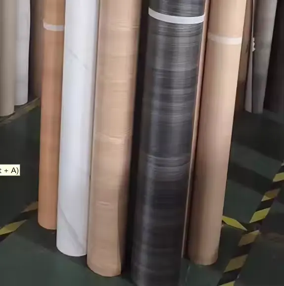 Film dekorattiv tal-PVC tal-Qamħ tal-Qamħ tal-Injam 0.08mm-0.30mm