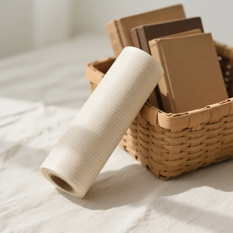 Film dekorattiv tal-PVC tal-Qamħ tal-Injam Durabbli