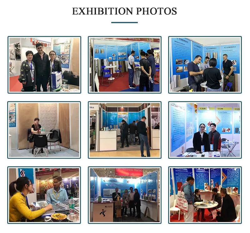 Modern Pp Wood Grain Film Floor