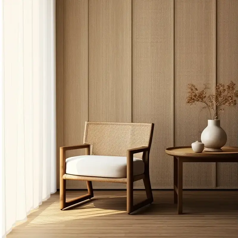 Film dekorattiv tal-PVC tal-Qamħ tal-Injam b'ħafna kuluri