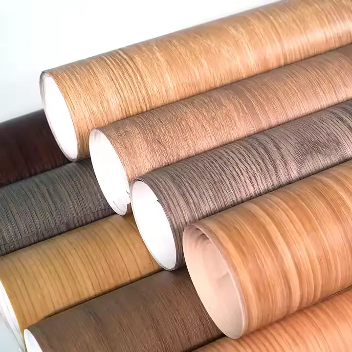 Effett tal-Injam PVC PET PP Dekorattiv tal-Kċina Vinil Film